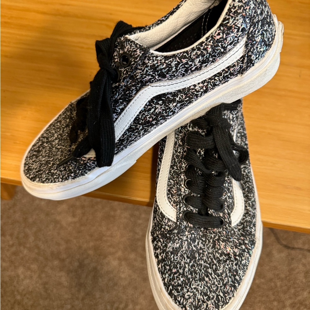 Vans  Off The Wall Speckled Black and White Sneakers EU  New Condition 6.5